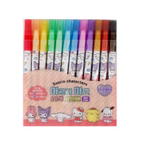 Characters Non Dry 12Colors Signpen Set